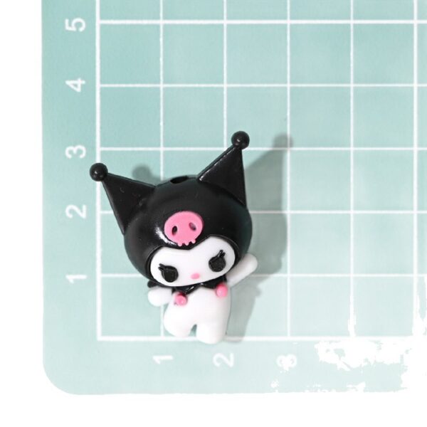 Wholesale Cartoon Standing Rubber Bead DIY Cute Bead Stringing OLY Exclusive