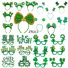Wholesale St. Patrick's Lucky Clover Headband Set