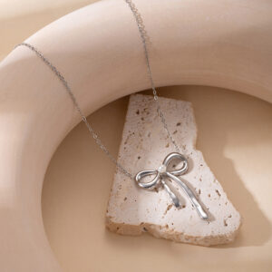 Bow necklace # 5