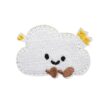 Wholesale Cute Dessert Embroider Cloth Stickers Star Biscuit Stickers Clothes Decoration