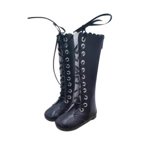 Black boots, size 7.5cm, item number 130701