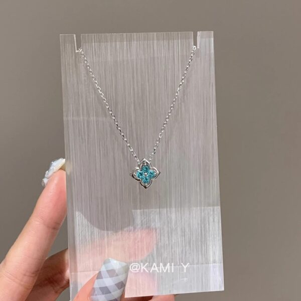 Wholesale Summer coolness, detachable two-piece clover necklace