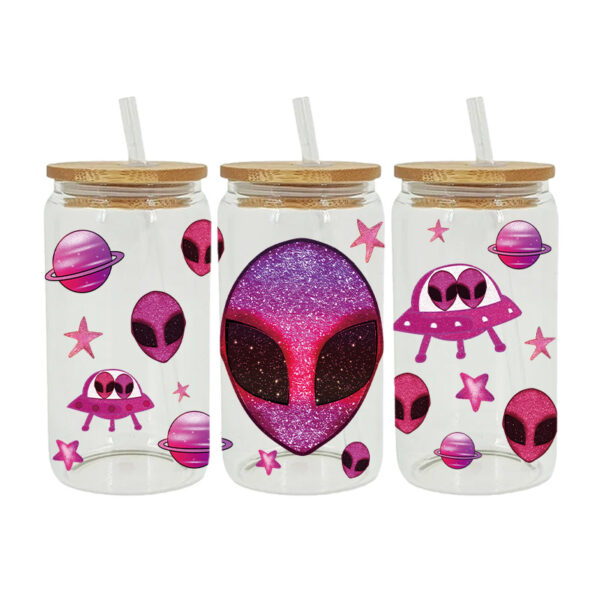 O1CN01RQ1z5E2HYiDK9pRU6_1575589163-0-cib Wholesale Colorful Cartoon Alien Space 16oz Cup UV DTF Wraps