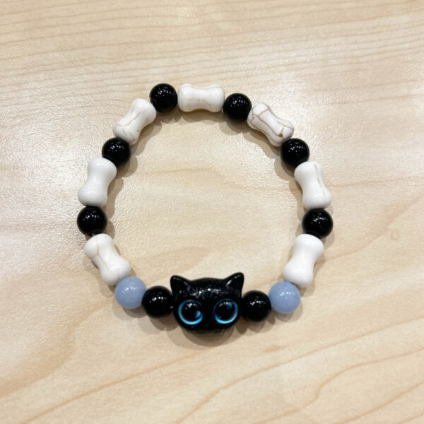 Wholesale Dopamine Kitten Color Beaded Bracelet Girlfriend Jewelry Scenic