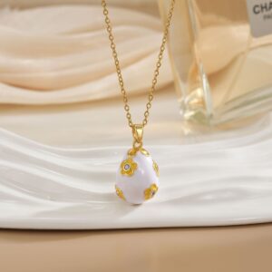 Wholesale Easter egg necklace
