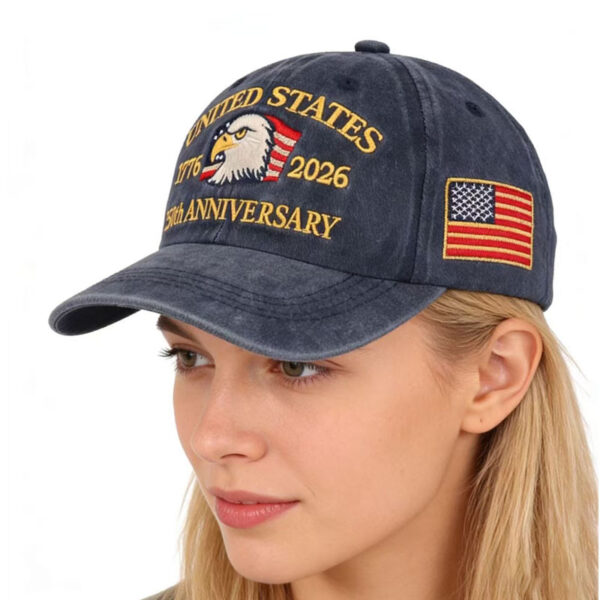 Wholesale Embroidery 250th Anniversary Baseball Cap