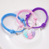 Wholesale Cartoon Heart Splicing Magnetic Bracelet Pendant