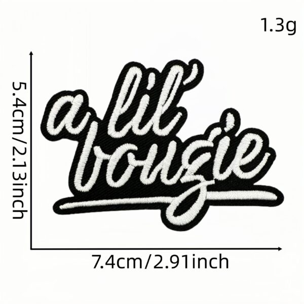 Wholesale Cartoon English Embroidery Cloth Patch