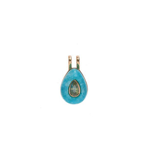 March (natural stone separate pendant)