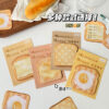 Wholesale Cute cartoon simulation toast Sticky Note