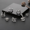 Wholesale retro skull snake octopus animal ring
