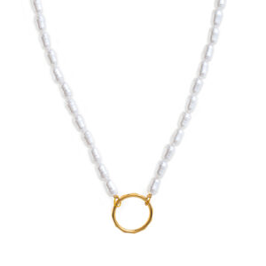 Pearl adjustable necklace