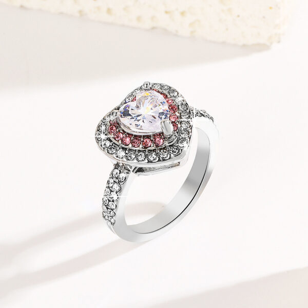 O1CN01RbFrlx1VD5sMJ9DJ8_2466522618-0-cib Wholesale Heart shaped zircon sier Valentine's Day ring