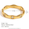 O1CN01RceMZW2AUrVCCvuPP_2213308878207-0-cib Wholesale Golden wavy eight-inted star ring
