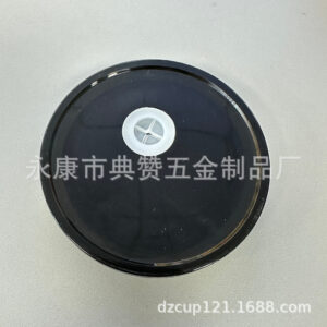 Black-plastic cover / Fits 16oz glass