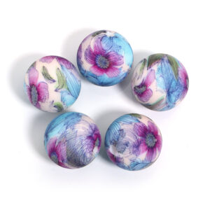 Bauhinia (non-porous) / Diameter 15mm, aperture 2.4mm, 5 pieces/pack