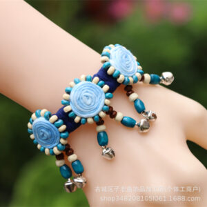 No. 3 details with beads and bells randomly