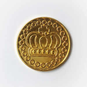 Crown gold / Diameter 3.5cm