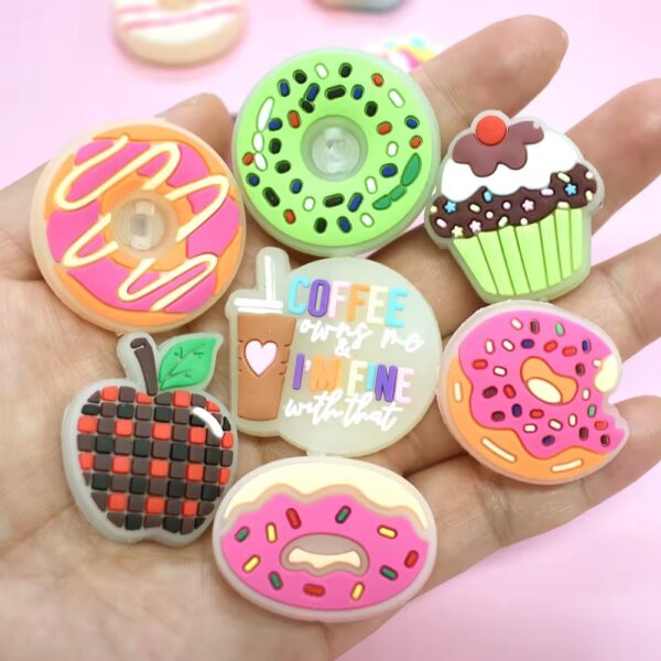 Wholesale Random 100pcs Food Pen Beaded Ballpoint DIY Pen Beads