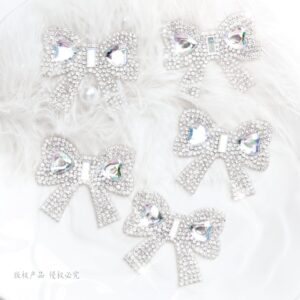 O1CN01RnVqj82L65xn0l92v_3283529642-0-cib Wholesale Bowknot Rhinestone Self-Adhesive Hotfix Rhinestone DIY Handmade Shoe Clothing Bag Accessory Pattern Hotfix Rhinestone Sticker