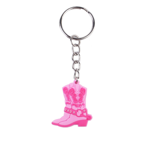 Wholesale Pink Cowboy Series Cartoon Keychain