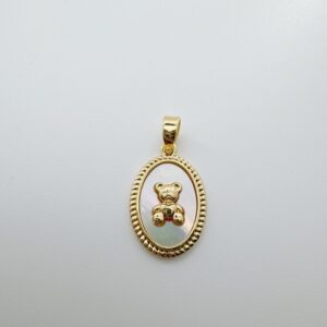 Oval bear (white shell)