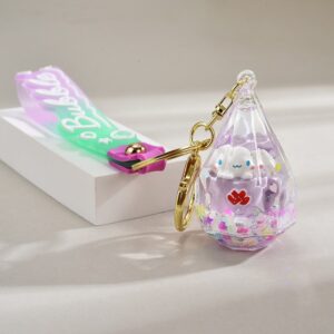 Leather cord style [water drop bottle]