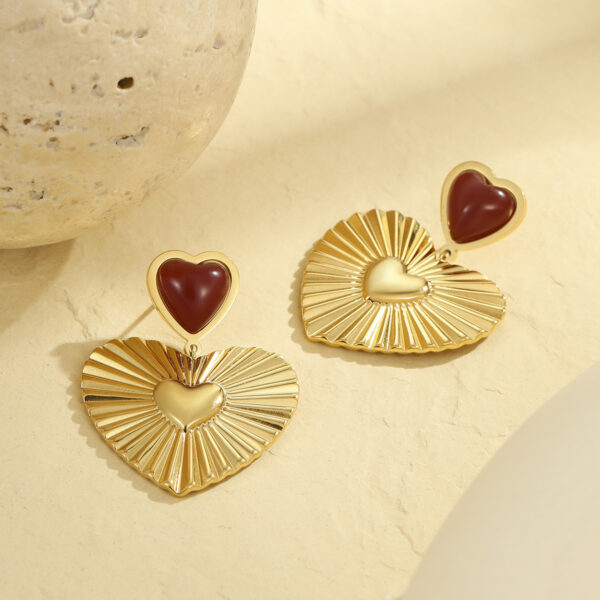 O1CN01Rw2ass29BL2tLXgVZ_2211762048029-0-cib Wholesale States retro love pendant Heart Earrings