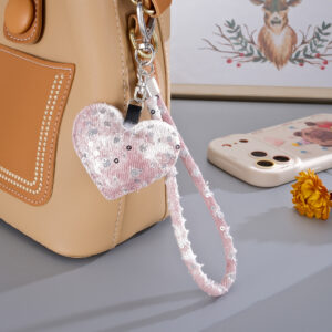 K5625 denim love pendant lotus root pink / Pendant