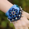 Wholesale fabric tie-dye bracelet ethnic style handmade bracelet