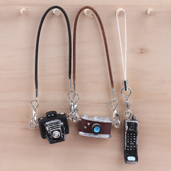 Wholesale Retro Camera Black and White Bag Neck Strap Accessory