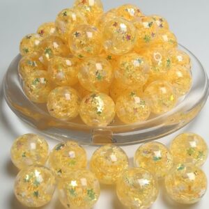 D4 / 16mm resin built-in five-pointed star ball