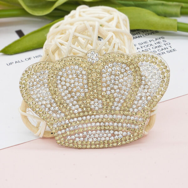 Wholesale Multi specification rhinestone crown DIY Patches