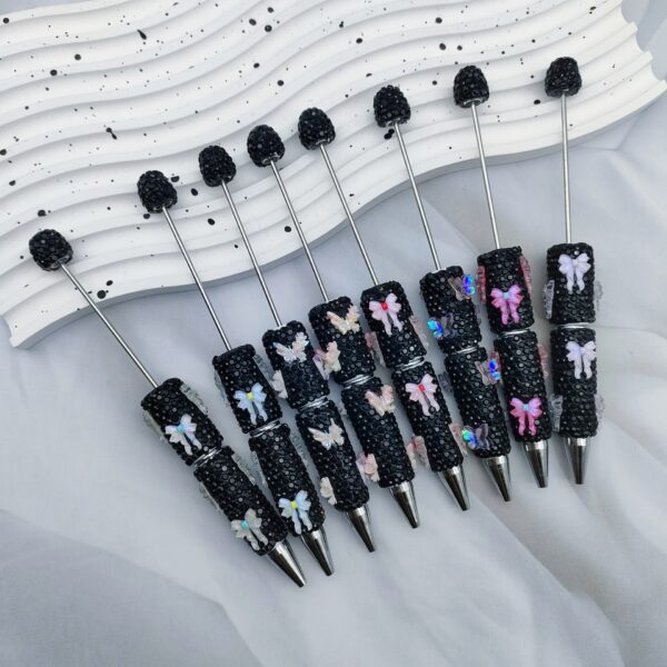 O1CN01S8OxaK1tRnUXhNrJJ_2218621485899-0-cib Wholesale DIY Butterfly Beaded Pen