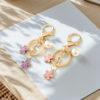 Wholesale Colorful Pearl Flower Keychain