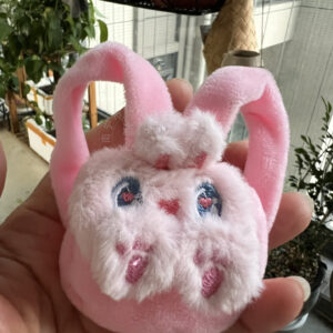 Pink bunny bag