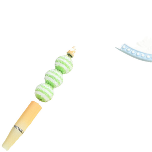 Wholesale 10pcs Sugar Round Beaded Material Handmade Beads