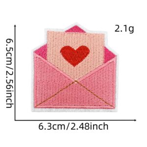 Pink couple cloth sticker 5#