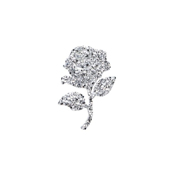 Wholesale Rose rhinestone embroidery DIY Patches
