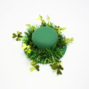 Clover Wool Green Hat / Bottom diameter 13.5 * cap height 5cm