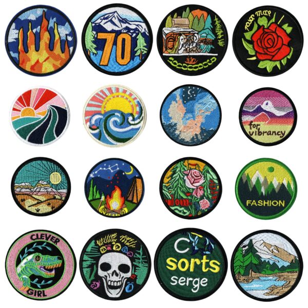 O1CN01SO6Xly1kzNvWUb8ra_1703404754-0-cib Wholesale Starry Sky Mountains Sunrise Embroidery DIY Patches