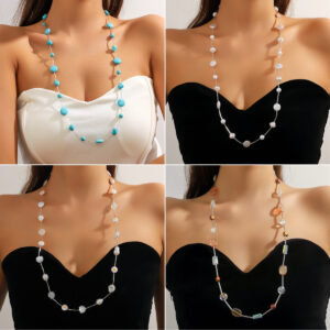 O1CN01SOJ8Bj1VD60f1J084_2466522618-0-cib Wholesale Autumn and winter long neck sweater chain