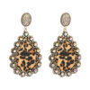 O1CN01SRuhFZ2LDsVdKht67_2206398079659-0-cib Wholesale Leopard leather diamond studded colorful sequin earrings