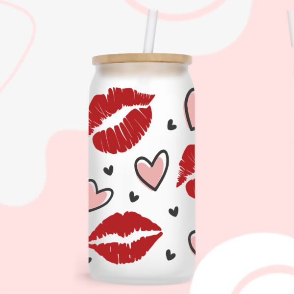 Wholesale UV Transfer Paste Glass Crystal Label Crystal Paste Cross-border Special Paste for 16oz Glass Cup 23cmX11cm