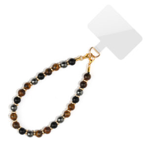 Yellow tiger eye combination mobile phone chain