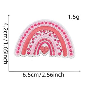 Pink couple cloth stickers 2#
