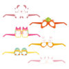 Wholesale Easter Dress Up Photo Paper Rabbit egg Glasses