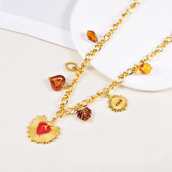 Wholesale love temperament thick necklace