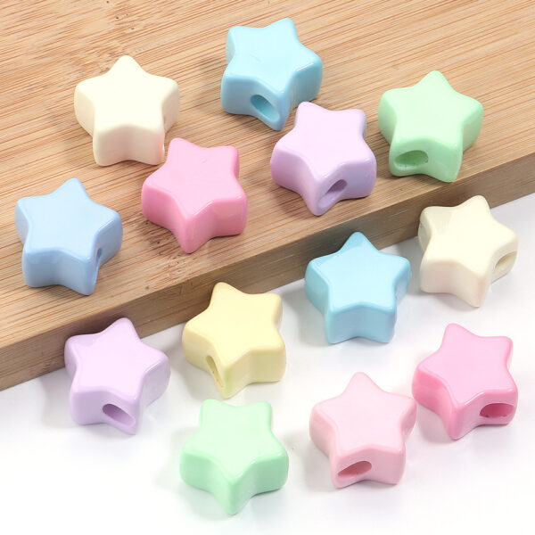 O1CN01Sa8Qts2HlXHgKkobm_2206784719191-0-cib Wholesale Acrylic Macaron Color Peach Heart DIY Beads