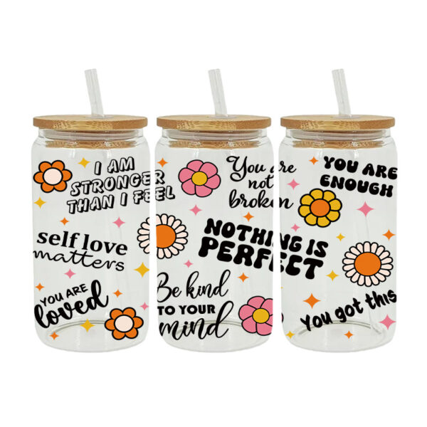 Wholesale UV Transfer Paste Glass Crystal Label Crystal Paste 16OZ UV DTF WRAPS